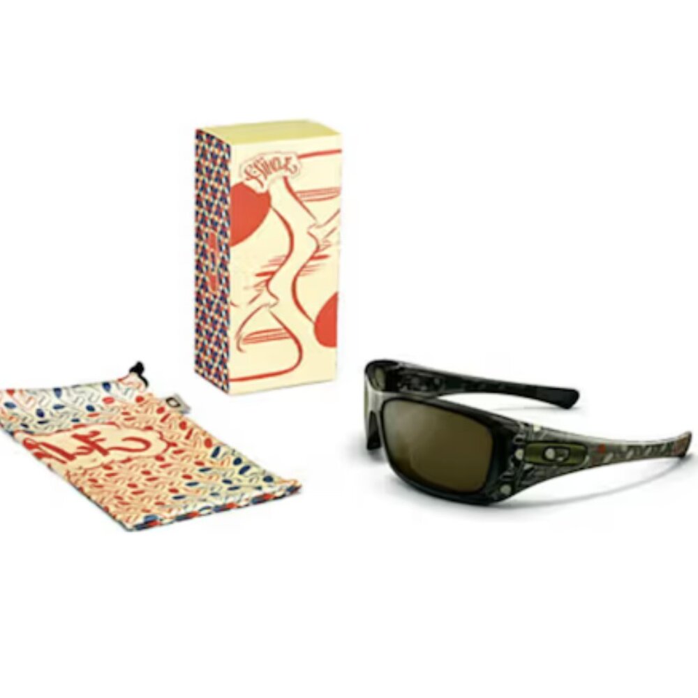 Barry McGee x Oakley Artist "Robert Pimple" Sunglasses NIB + Never Worn RARE - Picture 2 of 7